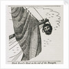 Blackbeard's head on the bowsprit by unknown