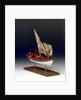 Full hull model, 6-oared ship's launch, starboard by Robert A. Lightley