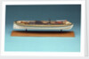 Model of a gunboat (circa 1808) by unknown