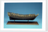 Navy Board skeleton model, starboard broadside by unknown