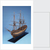 Ship of 64 guns by unknown