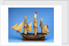 Ship of 38 guns, port broadside by unknown