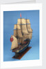 Ship of 38 guns, starboard stern quarter by unknown