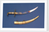 Curved bladed dirk by Cox