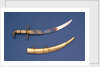 Curved bladed dirk by Cox