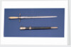 Straight-bladed dirk by Unknown