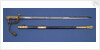 Solid half-basket hilted sword by Gieve