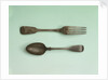 Fork and spoon relics of Sir John Franklin's last expedition by George Adams