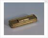 18 carat gold toothpick case with a close-fitting hinged lid by John Allen