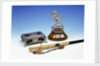 Casket, statuette and sword by Mappin & Webb