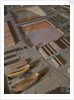 Topographic model, Royal Dockyard at Chatham, detail by William Phillips