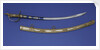 Presentation sword, which is supposedly a replica of the sword presented to Vice-Admiral Horatio Nelson (1758-1805) by unknown