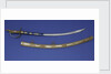 Presentation sword, which is supposedly a replica of the sword presented to Vice-Admiral Horatio Nelson (1758-1805) by unknown