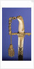 Presentation sword, hilt detail by R. Teed