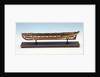 Full hull model, shallop, port broadside by Unknown