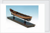 Full hull model, shallop, starboard by unknown