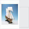 Skeleton model,  royal yacht, starboard by unknown