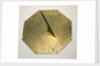 Horizontal pedestal dial by Elias Allen