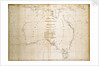 Chart of Terra Australis (Australia) by unknown
