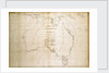 Chart of Terra Australis (Australia) by unknown