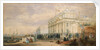 Greenwich Hospital, showing buildings and Greenwich pensioners by James Holland