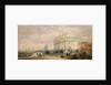 Greenwich Hospital, showing buildings and Greenwich pensioners by James Holland
