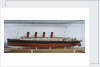 A model of 'Mauretania' (1906) by Robert Smith