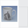Worcester mug of Admiral Edward Boscawen by John Wall