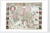 Map of Asia from the Bleau Atlas, 1662-65 by unknown