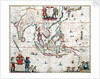 Map of Asia from the Blaeu Atlas, 1662-1665 by unknown