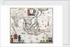 Map of Asia from the Blaeu Atlas, 1662-1665 by unknown