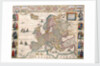 Map of Europe from the Blaeu Atlas, 17th century by John Blaeu