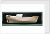 Plating model, starboard broadside by Unknown