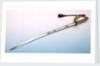 Solid half-basket hilted sword by unknown
