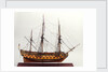 Ship of 50 guns by unknown