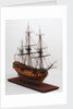 Ship of 50 guns by unknown