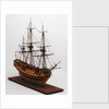Ship of 50 guns by unknown