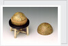 Nested spheres and stand by Johann Bernard Bauer