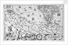 Section plate from Francesco Camocio's 'Cosmographia Universalis', 1567, taken from the atlas 'Tavole Moderne di Geografia' by unknown