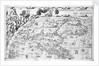 Section plate from Francesco Camocio's 'Cosmographia Universalis', 1567, taken from the atlas 'Tavole Moderne di Geografia' by unknown