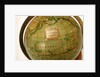 Cartouche in North Pacific Ocean by Newton