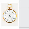 Gold local time watch by Vulliamy