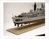 Type 42 destroyer, HMS Sheffield (1971), starboard stern detail by John R. Haynes