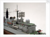 Type 42 destroyer, HMS Sheffield (1971), starboard superstructure detail by John R. Haynes