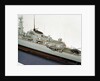 HMS 'Alacrity', port side deck detail by John R. Haynes