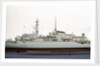 HMS 'Alacrity', port broadside superstructure detail by John R. Haynes