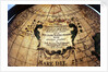 Cartouche in North Pacific Ocean by Johann Gabriel Doppelmayr
