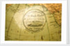 Cartouche in North Pacific Ocean by William Johnston