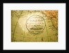 Cartouche in North Pacific Ocean by William Johnston