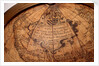 Dedication cartouche in North America by Giuseppe de Rossi